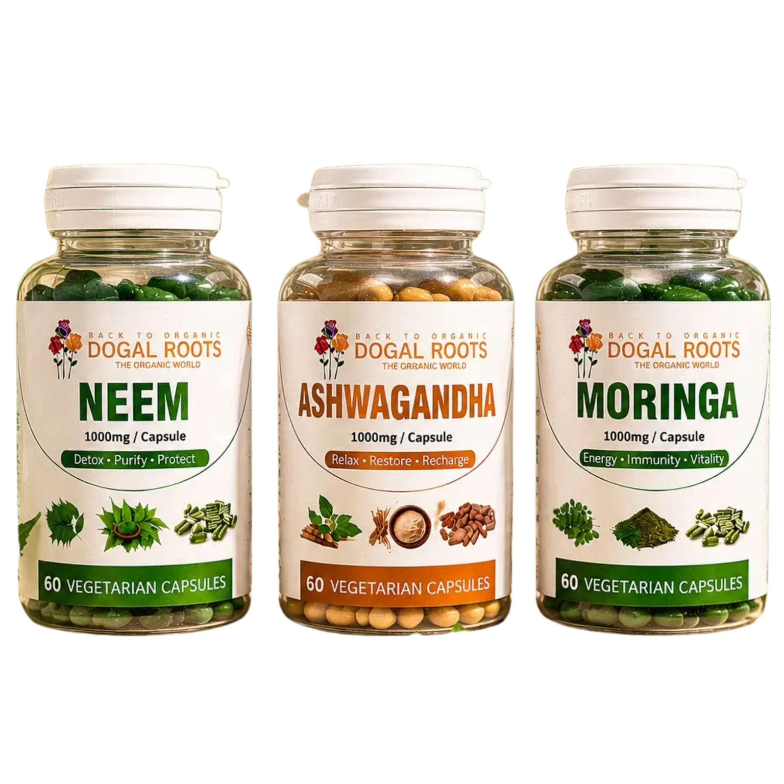 Dogal Roots Herbal Capsules